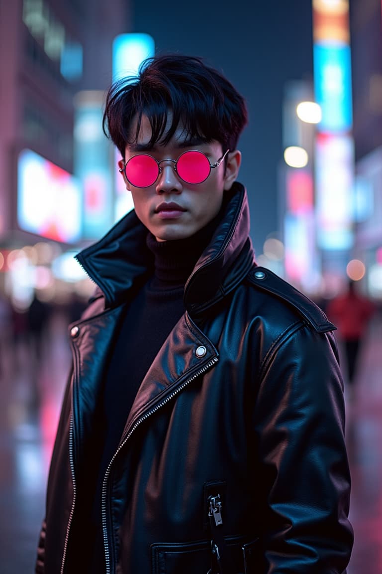 Cyberpunk AI Photography