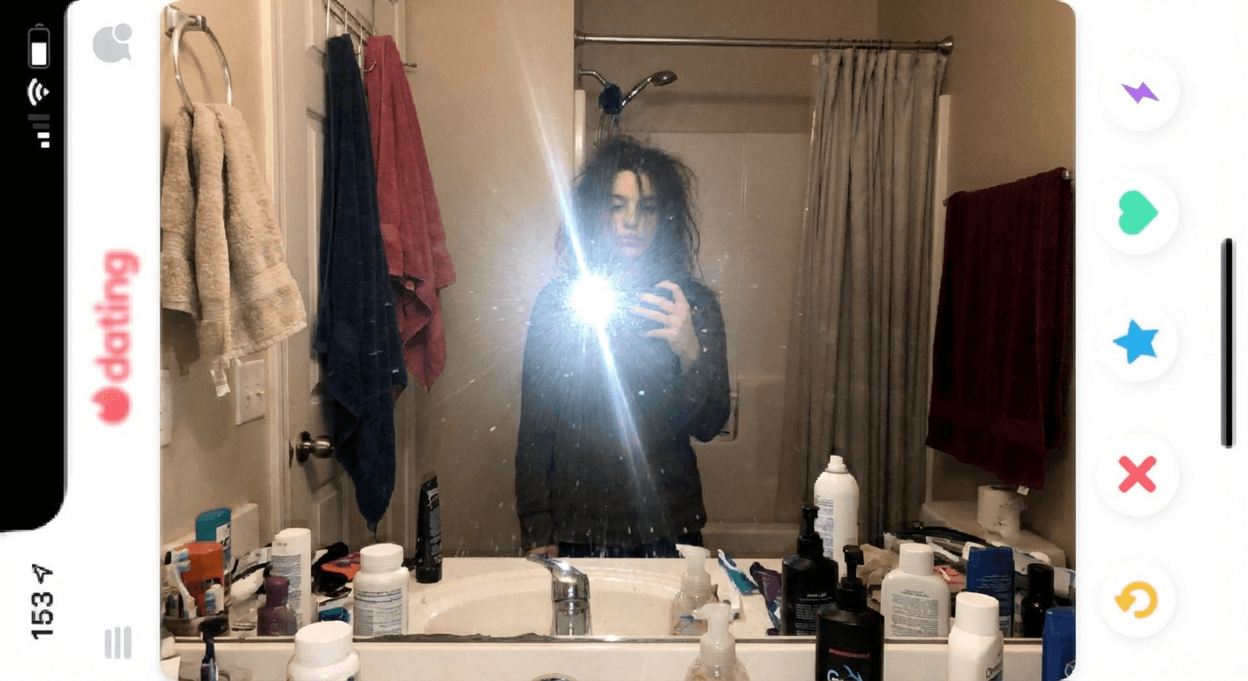 Before: Casual selfie photo